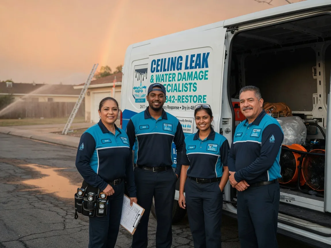 Ceiling Leak Cleanup company in Montpelier Station, VA